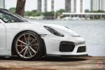 Porsche Cayman GT4 on Vossen Wheels (CG-203) 2016 года